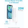 imageANKER Power Bank 20000mAh Portable Charger with 225W Max Fast Charging 2 USBA 1 USBC for iPhone 1615141312 Series Samsung iPad Pro AirPods Apple Watch and MoreWhite