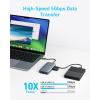 imageAnker 10in1 USB C Hub DualDisplay USB C Docking Station One 4K30Hz HDMI 1080p VGA 100W Power Delivery 5 Gbps USBCampampA Data Ports for Dell XPS Dell Vostro 5320 Laptop and More8in1 2 HDMI1 VGA
