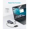 imageAnker 10in1 USB C Hub DualDisplay USB C Docking Station One 4K30Hz HDMI 1080p VGA 100W Power Delivery 5 Gbps USBCampampA Data Ports for Dell XPS Dell Vostro 5320 Laptop and More10in11 HDMI1 VGA