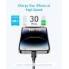 imageAnker 310 USB C to Lightning Cable6FT2Pack Black MFi Certified for iPhone 14 Series and MoreCharger Not IncludedBlack