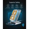 imageAnker 313 Wireless Charger Stand QiCertified for iPhone 171717 Pro17 Pro Max151413 10W FastCharging Galaxy S23 S22 S21No AC AdapterWhite