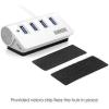 imageAnker 4Port USB 30 Unibody Aluminum Portable Data Hub with 2ft USB 30 Cable for MacBook Mac Promini iMac XPS Surface Pro Notebook PC USBFlash Drives Mobile HDD and MoreSilver