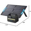 imageAnker 535 Portable Power Station 512Wh Solar Generator Solar Panel Optional with LiFePO4 Battery Pack 500W 9Port Powerhouse 4 AC Outlets 60W USBC PD Output for Outdoor Camping RVAnker SolixAnker PowerHouse 5351100W Solar Panel