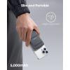imageAnker 622 Magnetic Battery MagGo 5000mAh Foldable Magnetic Wireless Portable Charger with Stand and USBC Port On The Side MagsafeCompatible for iPhone 16151413 SeriesInterstellar Gray