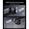 imageAnker 737 Power Bank 24000mAh 3Port Laptop Portable Charger with 140W Fast Charging Smart Display for Outdoor Work Compatible with iPhone 161514 Series Vision Pro Samsung MacBook and More