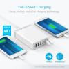 imageAnker Charger 60W 6 Port USB Charging Station PowerPort 6 Multi USB Charger for iPhone 1413 Series iPad ProAirMini Galaxy S23S22S21 Note 20 Ultra LG HTC and MoreArctic White