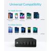 imageAnker Charger 60W 6 Port USB Charging Station PowerPort 6 Multi USB Charger for iPhone 1413 Series iPad ProAirMini Galaxy S23S22S21 Note 20 Ultra LG HTC and MoreBlack