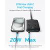 imageAnker Charging Station 20W Max 8in1 USBC Power Strip for iPhone 1514 and MacBook AirPro 5 ft Thin Cord with 4 AC 2 USBA and 2 USBC Ports Fast Charging Desktop Charger for Travel OfficeBlack