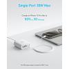 imageAnker Desktop Charger Fast Charging USB C Charger 112W Max 6Port Charging Station for iPhone17 iPad MacBook Samsung and More Cable Not IncludedWhite