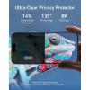 imageAnker Easy Fit HD Screen Protector for iPhone 16 Pro Max Screen Protector UltraDurable Dustand FingerprintFree with Extended Coverage Fast and Easy Installation 69Inch Pack of 2Privacy