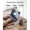 imageAnker Laptop Docking Station 13in1 USBC Docking Station Triple Display with 2xHDMI and 1xDP 10 Gbps USBC and 5 Gbps USBA Data Ethernet Audio SD 85W Charging for Dell HP Lenovo and More