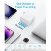 imageAnker MacBook Charger Compact and Foldable 100W USB C Charger for MacBook Air Samsung Galaxy iPhone 1716 Series iPad Pro and More 5FT USB C Cable IncludedArctic White