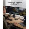imageAnker MacBook Pro Docking Station Anker Triple Display 564 USBC Docking Station 10in1 Dual 4K HDMI and DisplayPort 4 USB Data Ports for Windows and MacBook Dell Hp Thinkpad Laptops ampamp More