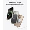 imageAnker MagGo Matte Magnetic Phone Case for iPhone 16 Pro Max UltraSlim ScratchResistant Durable Protective Cover Compatible with MagSafe BlueCaramel