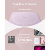 imageAnker MagGo Power Bank Qi2 Certified 15W Ultra Fast MagSafe Compatible Mobile Charger 10000mAh Battery with Smart Display ampamp Foldable Stand for iPhone 17161514 Includes USBC CablePurple