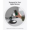 imageAnker MagSafe Charger Stand iPhone 17 Wireless Charging Station MagGo 3 in 1 Charging Station Qi2 Certified 15W Wireless Charger Desk Accessory for iPhone 171615141312 Apple Watch AirPodsBlack