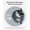 imageAnker MagSafe Charger Stand iPhone 17 Wireless Charging Station MagGo 3 in 1 Charging Station Qi2 Certified 15W Wireless Charger Desk Accessory for iPhone 171615141312 Apple Watch AirPodsBlack
