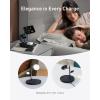 imageAnker MagSafe Charger Stand iPhone 17 Wireless Charging Station MagGo 3 in 1 Charging Station Qi2 Certified 15W Wireless Charger Desk Accessory for iPhone 171615141312 Apple Watch AirPodsBlack