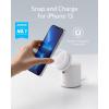 imageAnker Magnetic Wireless Charger 2in1 Charging Station for Magsafe Wireless Charger with 20W USBC Charger for iPhone 1414 Pro14 Pro Max1313 Pro Max AirPods Pro Dolomite WhiteDolomite White