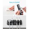 imageAnker Multipurpose Cord Keeper  5 Clips for Lightning USB C Micro Cables ampamp Other Wires  Sticks to Wood Marble Metal Glass BlackBlack