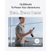 imageAnker Nano 3in1 Power Bank Foldable AC Plug 10000mAh 30W TwoWay Fast Charging Builtin Lightning Cable Not for iPhone 1615 Series Compatible with iPhone 14 Series AirPods and MoreType C CableViolet