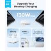 imageAnker Nano Charging Station 130W Fast Charging 6Port Slim USB C Charger with 4 USB C 2 USB A Ports Compact for iPhone 17 iPad MacBook Pixel Galaxy Home Office and Travel NonBatteryWhite