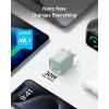 imageAnker Nano USB C Charger Block 30W PIQ 30 Foldable iPhone Charger Fast Charging for iPhone 1716 Series Galaxy iPad Compatible with MagSafeNatural Green