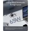 imageAnker Nano USB C Charger65W GaN II PPS Fast Compact Foldable Charger for MacBook Pro Galaxy Dell iPhone 1716 iPad Pro and MoreCharger