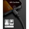 imageAnker New Nylon USB C to Lightning Cable Apple MFi Certified for iPhone 14 Series and More 6FT BlackBlack
