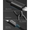 imageAnker New Nylon USB C to Lightning Cable Apple MFi Certified for iPhone 14 Series and More 6FT BlackBlack