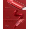 imageAnker New Nylon USB C to Lightning Cable Apple MFi Certified for iPhone 14 Series and More 6FT BlackRed