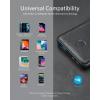 imageAnker Power BankPowerCore 10K Compact TravelReady 10000mAh Battery Pack with PowerIQ Charging Technology 5V3A HighSpeed Charging for iPhone iPadand MoreUSBC Input and OutputBlack 1packUSBC Input OnlyBlack