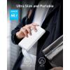 imageAnker Power BankPowerCore 10K Compact TravelReady 10000mAh Battery Pack with PowerIQ Charging Technology 5V3A HighSpeed Charging for iPhone iPadand MoreUSBC Input and OutputBlack 1packUSBC Input and OutputWhite