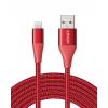 imageAnker Powerline II Lightning Cable 10 ft MFi Certified Charger Cable Extra Long iPhone Charging Cord Compatible with iPhone SE  11 Pro MaxXs MaxXRX  87  6S iPad and MoreRed