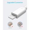 imageAnker Powerline II Lightning Cable 6ft MFi Certified USB ChargingSync Lightning Cord Compatible with iPhone SE 11 11 Pro 11 Pro Max Xs MAX XR X 8 7 6S 6 5 iPad and MoreWhite