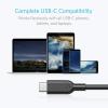 imageAnker Powerline II USB A to USB C Cable 3 feet 31 Gen 2 10000 Mbps Black