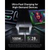 imageAnker Prime Charger 200W 6Port GaN Charging Station USBC PD Fast Charging Desktop Charger Compatible with iPhone Samsung MacBook Dell and More