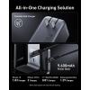 imageAnker Prime Power Bank 9600mAh Battery Pack with 65W Output Builtin AC Plug Supports PD 30 and PPS 30W Fast Recharging Sleek Portable Charger for MacBook Pro iPhone 15 Series Galaxy iPad