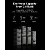 imageAnker SOLIX BP3800 Expansion Battery 3840Wh LiFePO4 Battery with 10Year Lifespan for SOLIX F3800 Series for Home Use RV and Emergencies
