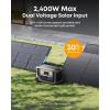 imageAnker SOLIX F3000 Portable Power Station with 2 400W Solar Panels 3072Wh 6000W Recharging Expandable to 24kWh Solar Generators for Home Use For Power Outages RVs EmergenciesAnker SOLIX F30004400W Solar Panel