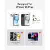 imageAnker Screen Protector BubbleandDustFree iPhone HD Tempered Glass Durable and DropProof with 9H Hardness Easy Installation Exclusively for iPhone 16 Pro Max 69Inch 2PackPrivacy