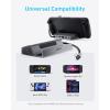 imageAnker Steam Deck Dock Docking Station for Steam Deck OLEDROG AllyLegion Go 6in1 USB C Hub with HDMI 4K60Hz 1Gbps Ethernet 2 USBA and 1 USBC Port 90W Fast Charging Not for Rog Ally X
