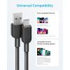 imageAnker USB A to USB C Cable Charger Cord 2 Pack 6FT for iPhone 17 SeriesSamsung Galaxy Note 10S10 S10 LG V30 BlackBlack