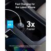 imageAnker USB C Car Charger Compact 32W 2Port LED Indicator Type C Charger with 20W Power Delivery ampamp 12W PowerIQ Compatible with iPhone 15 14 13 12 Series Pixel 3 2 XL iPad Pro ampamp More Devices