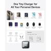 imageAnker USB C Charger Block 20W PIQ 30 Compact Fast Charging for iPhone 1615 and More Series Galaxy Pixel 43 iPad White 1 Packampamp1 CableBlack