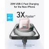 imageAnker USB C Charger Block 20W PIQ 30 Compact Fast Charging for iPhone 171615 and More Series Galaxy Pixel 43 iPad Cable Not IncludedPowder Pink