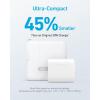 imageAnker USB C Charger Block 33W 2 Port Compact Charger with Foldable Plug for iPhone 1716 Series Galaxy and More Cable Not Included WhiteWhite