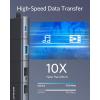 imageAnker USB C Hub 11in1 Docking Station with 4K60Hz HDMI and DP 85W Power Delivery USBCampamp3 USBA Data Ports 1 Gbps Ethernet 35mm Audio microSD and SD Card Reader
