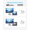 imageAnker USB C Hub 5in1 USB Hub for Laptops 4K HDMI Multiport Adapter with 90W Max Power Delivery USBC ampamp USBA Data Ports USB C Dongle Compact for MacBook Dell and More Charger Not Included