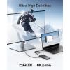 imageAnker USB C Hub 8in1 USB4 Docking Station with 16ft Cable 10 Gbps Data Ports 8K HDMI and DisplayPort for Microsoft Surface Pro 8 HP EliteBook 850 G8 and More